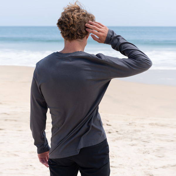 Mens Long Sleeve V-neck - Image 6