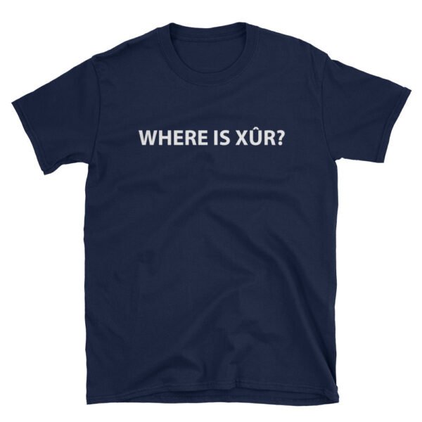 Where is Xur? Dark T-Shirt - Image 2